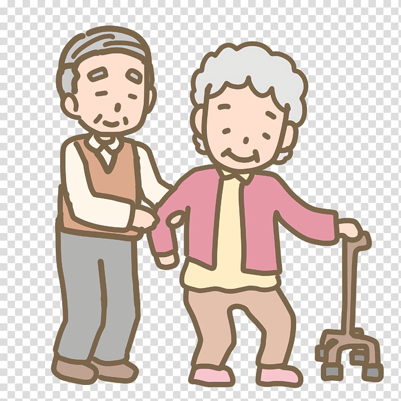 meter human love my life area, Nursing Care, Nursing Cartoon, Old People, Elder, Line, Joint transparent background PNG clipart