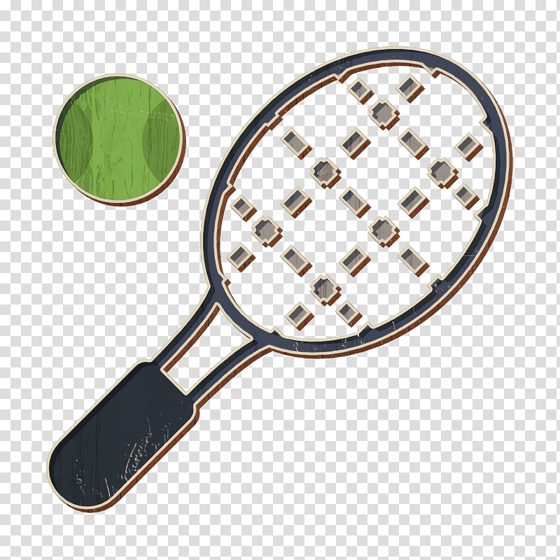 Sport icon Tennis icon, Tennis Ball, Tennis Racquet, Racket, Tennis Centre, Strings, Sports Equipment transparent background PNG clipart