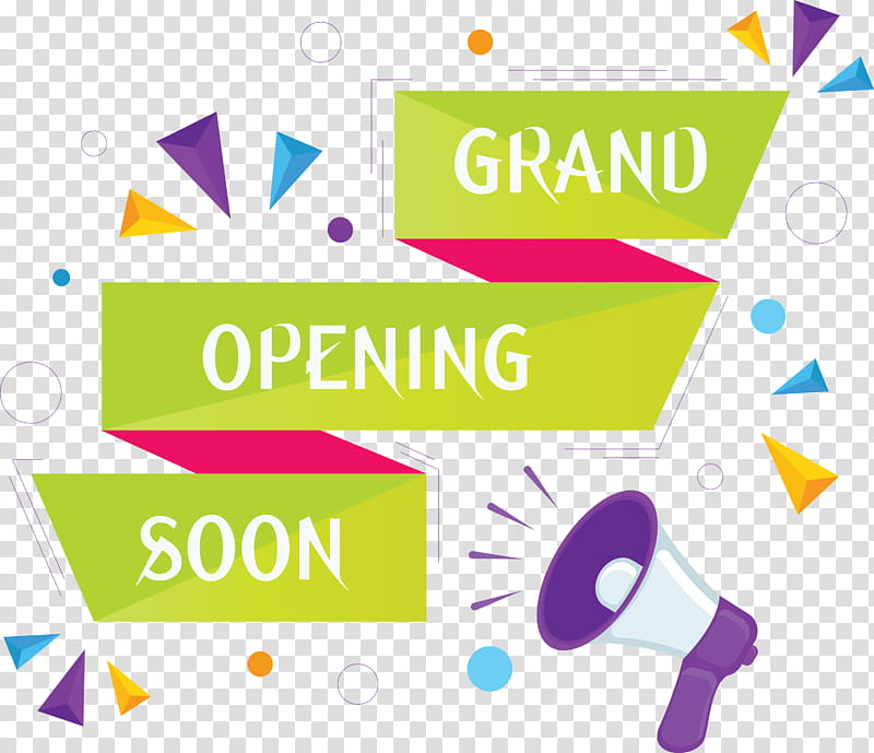 grand opening clipart
