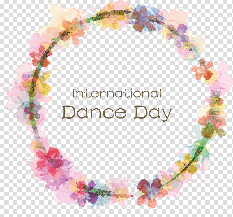 International Dance Day Dance Day, Flower, Flower Preservation, Bracelet, Lapis Lazuli, Onyx, Citrine transparent background PNG clipart