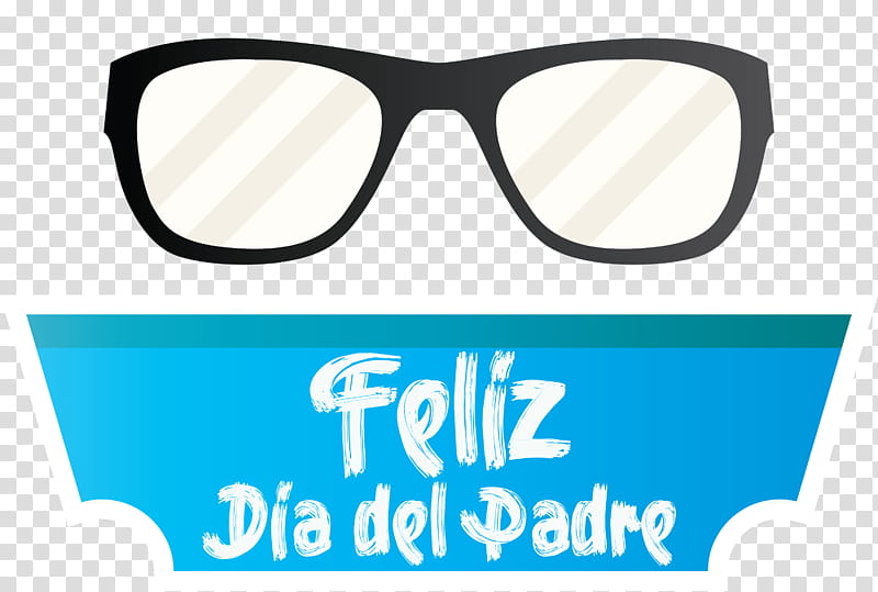 Feliz Día del Padre Happy Fathers Day, Feliz Dia Del Padre, Glasses,  Goggles, Sunglasses, Line, Area, Meter transparent background PNG clipart |  HiClipart