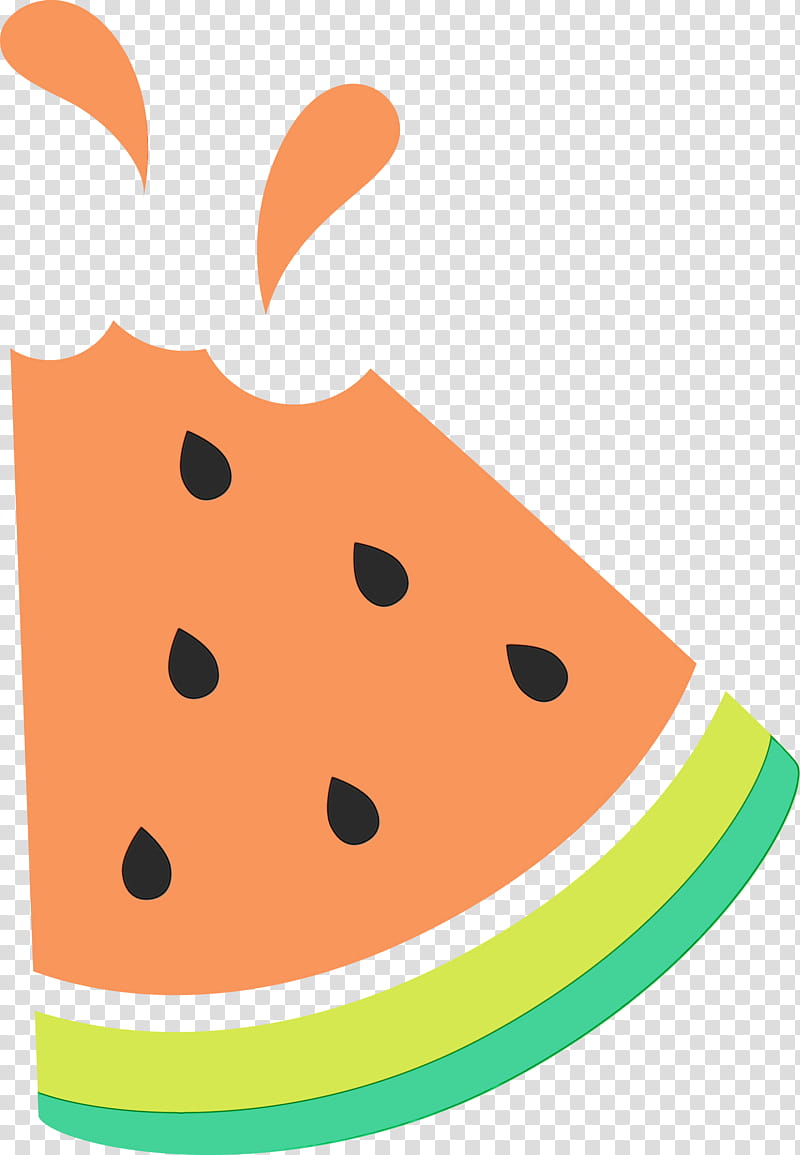 cartoon orange s.a. area line, Watermelon, Summer
, Fruit, Watercolor, Paint, Wet Ink, Cartoon transparent background PNG clipart