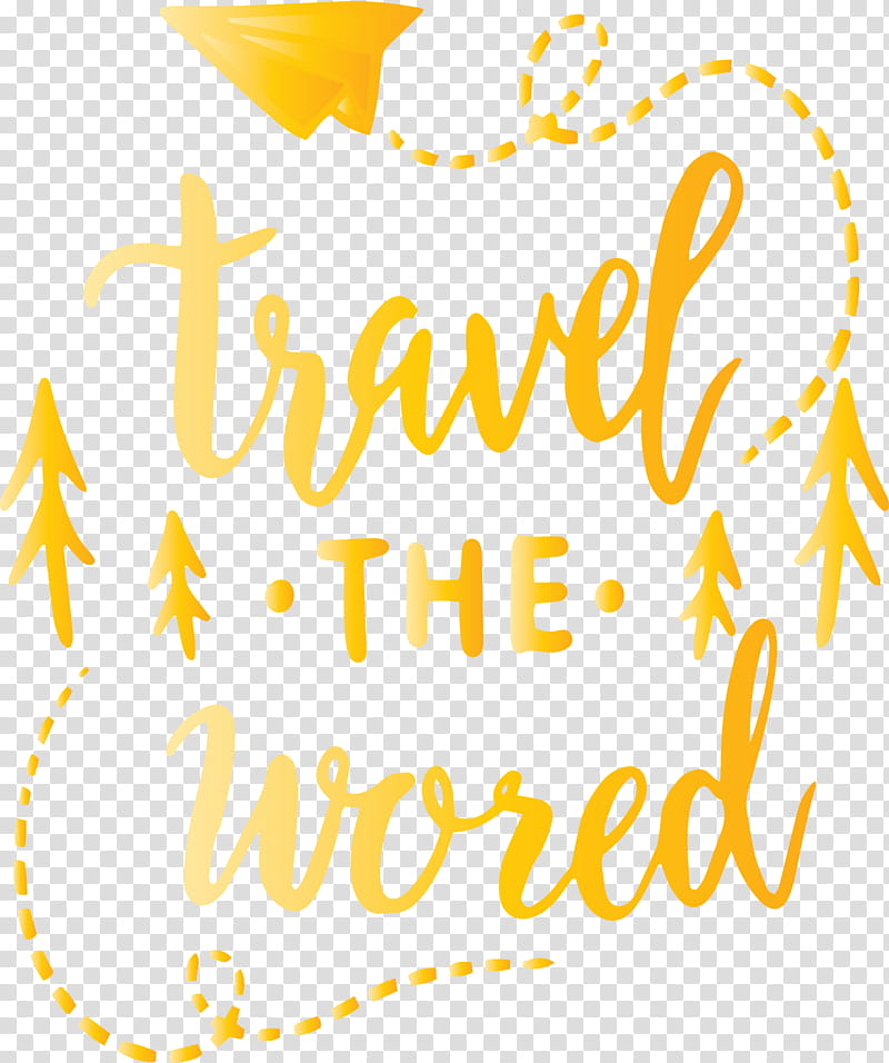 World Tourism Day Travel, Logo, Yellow, Line, Area, Meter, Good Happiness M transparent background PNG clipart