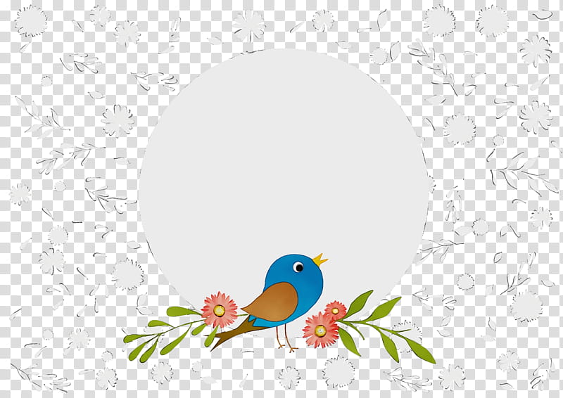 Lovebird, Spring
, Watercolor, Paint, Wet Ink, Bluebird, Beak, Branch transparent background PNG clipart