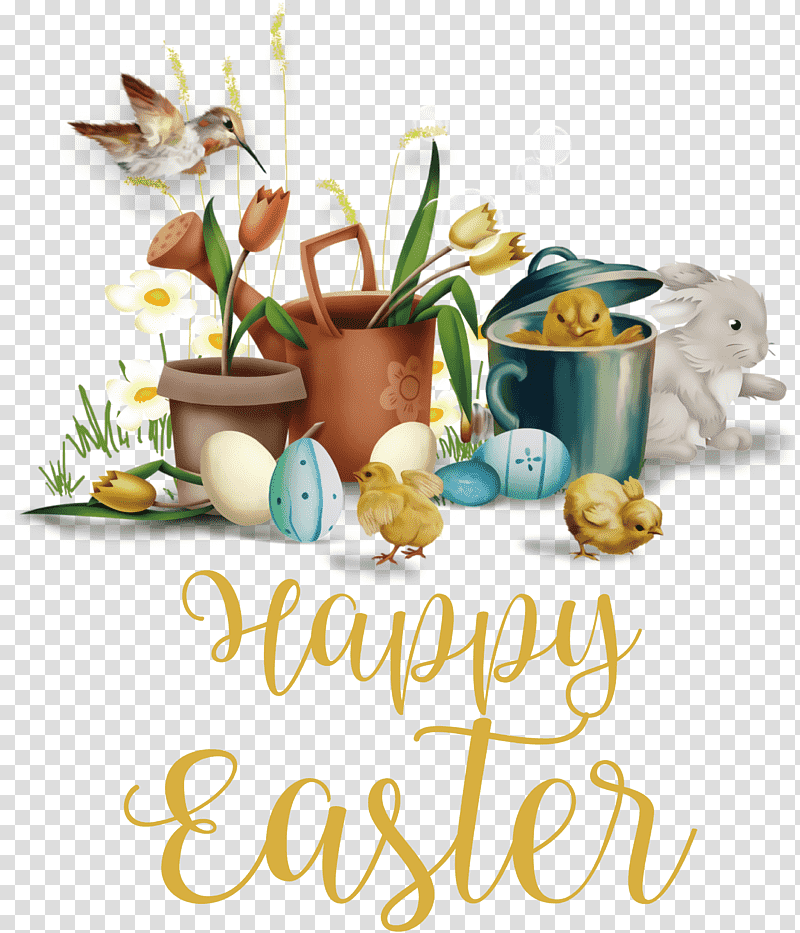 Happy Easter chicken and ducklings, Easter Bunny, Easter Egg, Resurrection Of Jesus, Easter Parade, Holiday, Easter Postcard transparent background PNG clipart