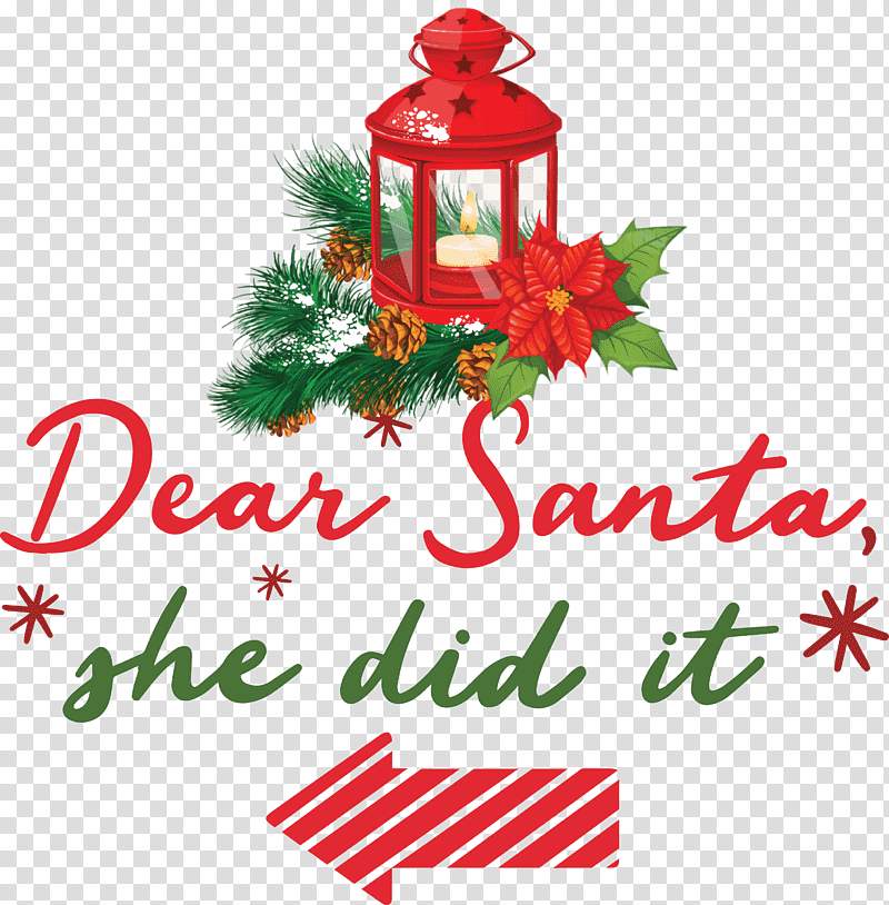 Dear Santa Santa Claus Christmas, Christmas , Christmas Day, Christmas Ornament, Christmas Tree, Holiday Ornament, Gift transparent background PNG clipart