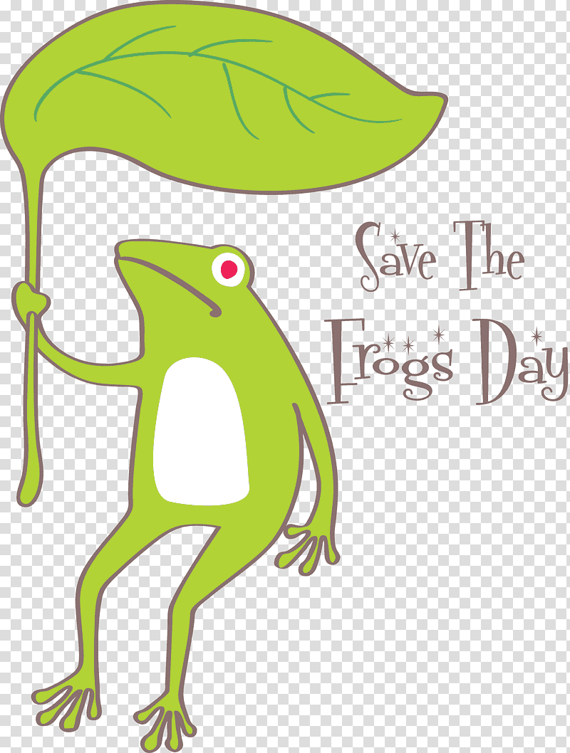 Save The Frogs Day World Frog Day, True Frog, Toad, Cartoon, Tree Frog, Animal Figurine, Leaf transparent background PNG clipart