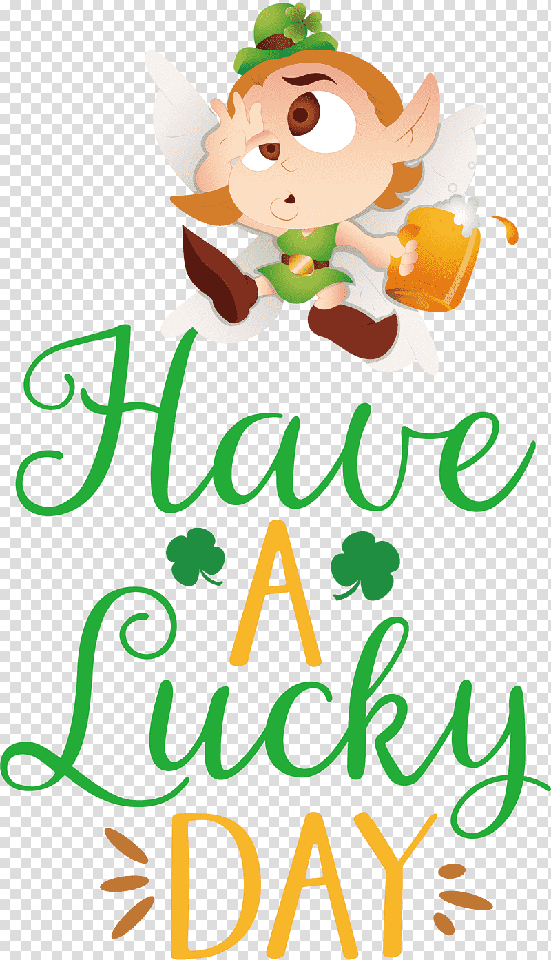 Lucky Day Saint Patrick Patricks Day, Meter, Line, Flower, Happiness, Tree, Behavior transparent background PNG clipart