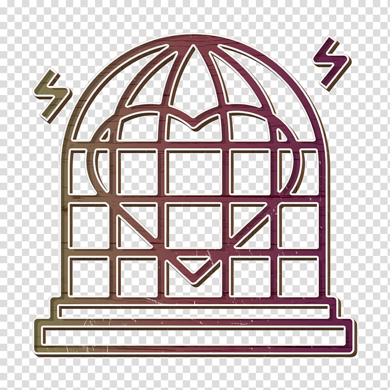 Cage icon Punk Rock icon Heart icon, Arch, Architecture, Line transparent background PNG clipart