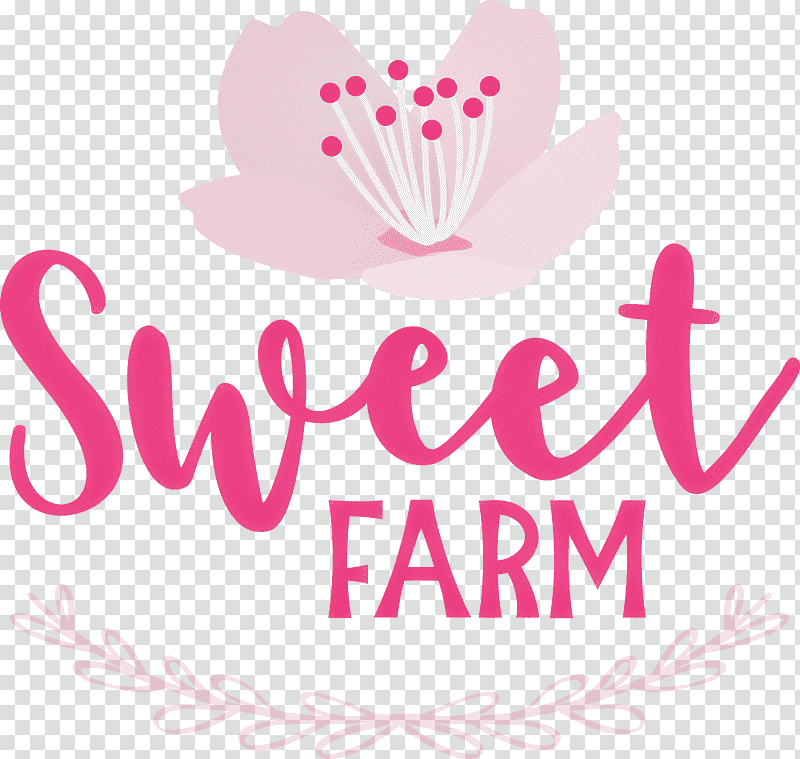 Sweet Farm, Logo, Petal, Flower, Valentines Day, Meter, Heart transparent background PNG clipart