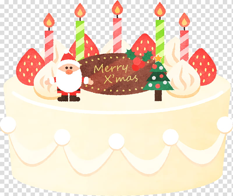 Birthday cake, Christmas Cake, Chocolate Cake, Cake Decorating, Buttercream, Royal Icing, Sugar Paste, Christmas Day transparent background PNG clipart