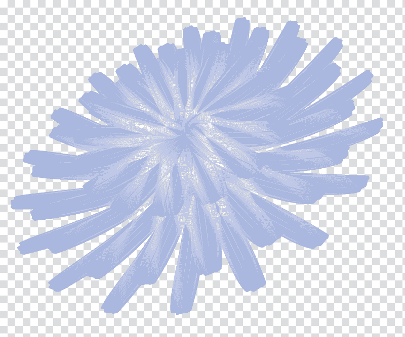 dandelion flower, Cobalt Blue, Purple, Microsoft Azure transparent background PNG clipart