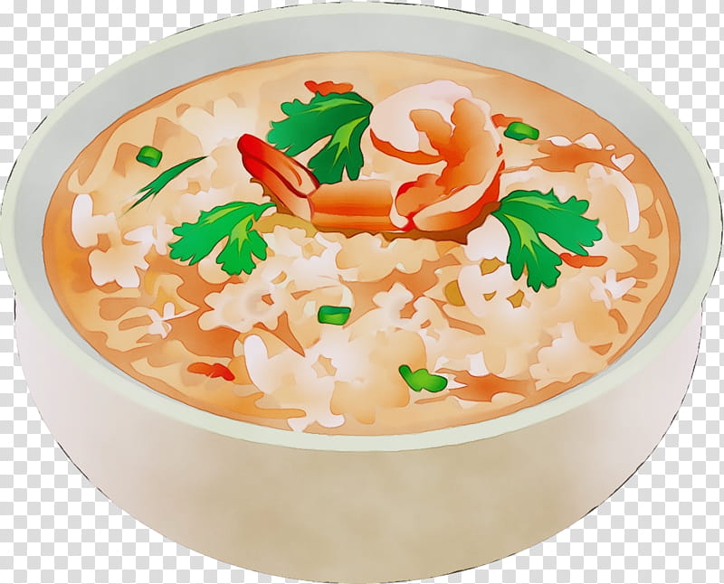 Asian people, Watercolor, Paint, Wet Ink, Soup, Side Dish, Thousand Island Dressing, Garnish transparent background PNG clipart