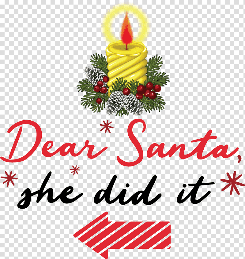Dear Santa Santa Claus Christmas, Christmas , Christmas Day, Christmas Ornament, Christmas Tree, Holiday Ornament, Gift transparent background PNG clipart