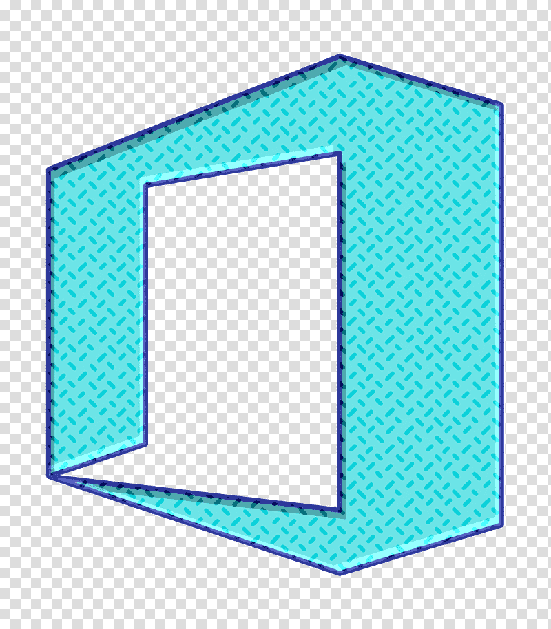 Microsoft icon Office icon Logo icon, red and white square illustration, Aqua M, Line, Microsoft Azure, Mathematics, Geometry transparent background PNG clipart
