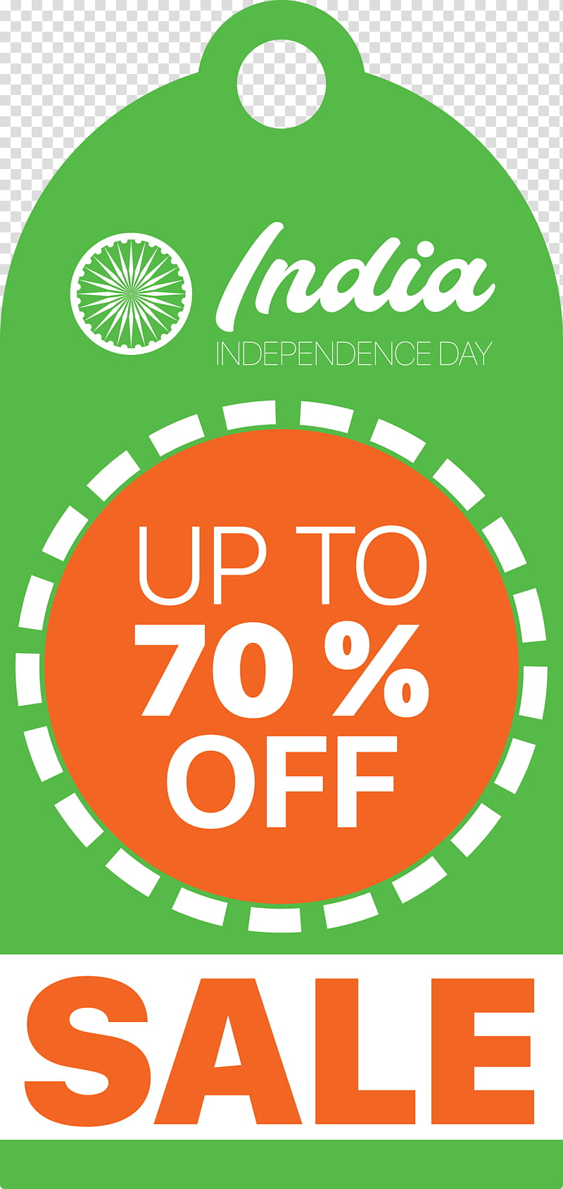 India Indenpendence Day Sale Tag India Indenpendence Day Sale Label, Logo, Management System, Green, Line, Area, Meter, Parking transparent background PNG clipart