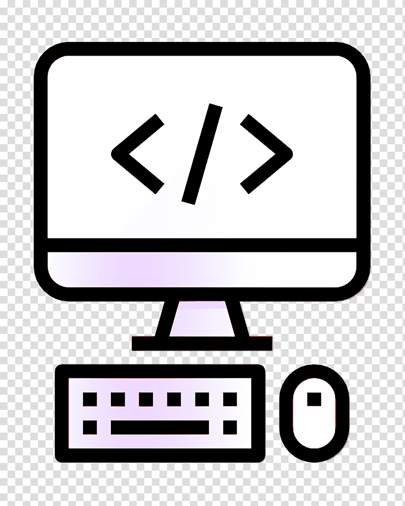 Code icon Startup and New Business icon Web icon, Computer, Computer Science, Programming Language, Software Developer, Computer Monitor, Computer Programming transparent background PNG clipart