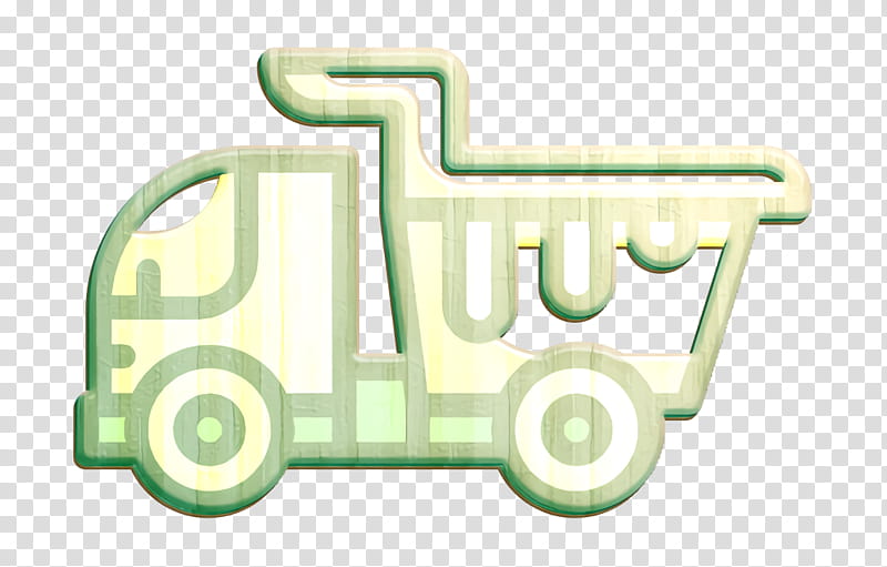 Dump icon Dump truck icon Labor icon, Green, Text, Transport, Logo, Vehicle, Car transparent background PNG clipart