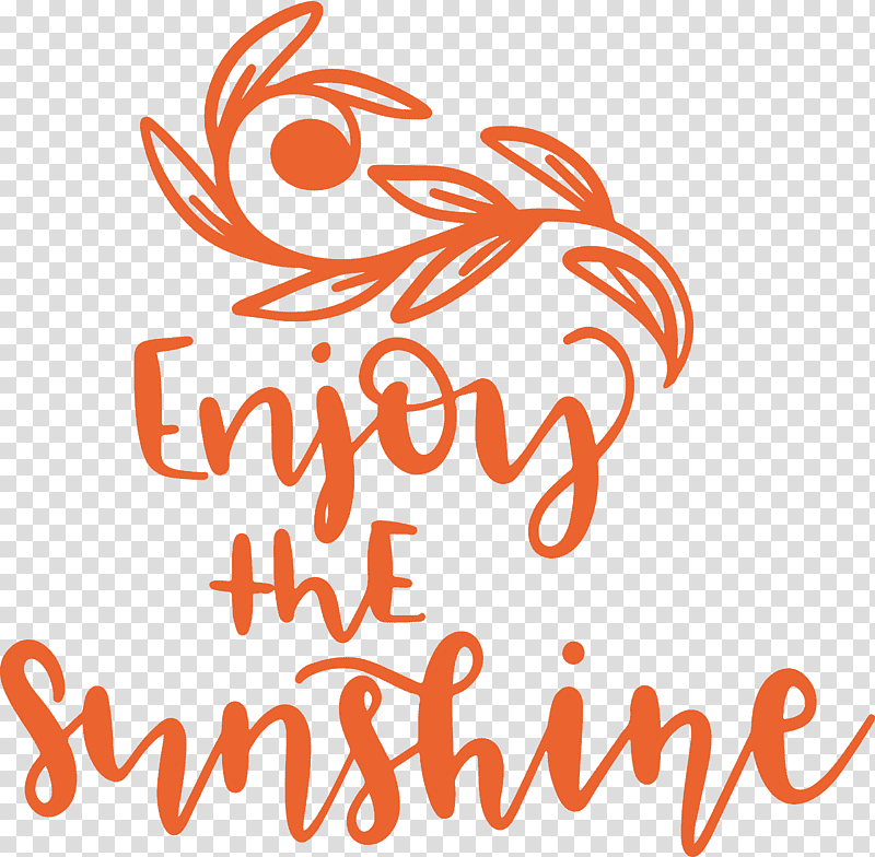 Sunshine Enjoy The Sunshine, Logo, Line, Meter, Orange Sa, Mathematics, Geometry transparent background PNG clipart