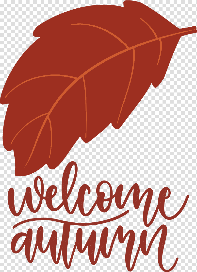 Welcome Autumn Autumn, Leaf, Logo, Meter, Line, Plants, Biology transparent background PNG clipart