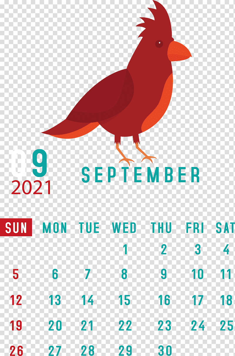 September 2021 Printable Calendar September 2021 Calendar, Htc Hero, Birds, Logo, Beak, Meter, Line transparent background PNG clipart