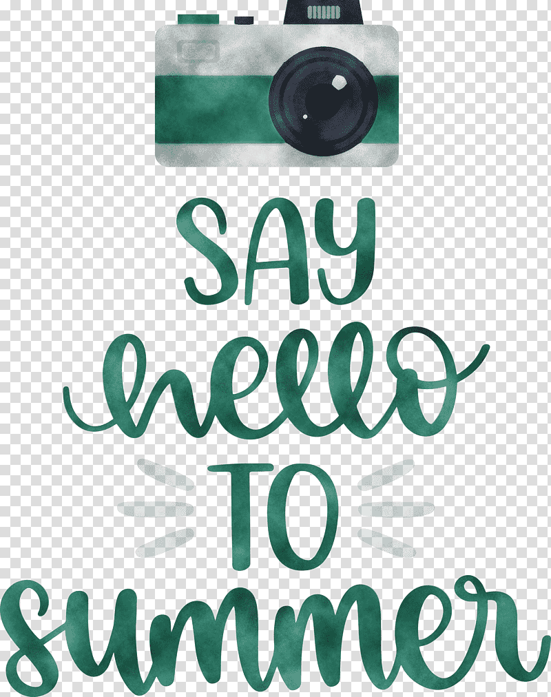 Say Hello to Summer Summer Hello Summer, Summer
, Fishing, Season, Text transparent background PNG clipart