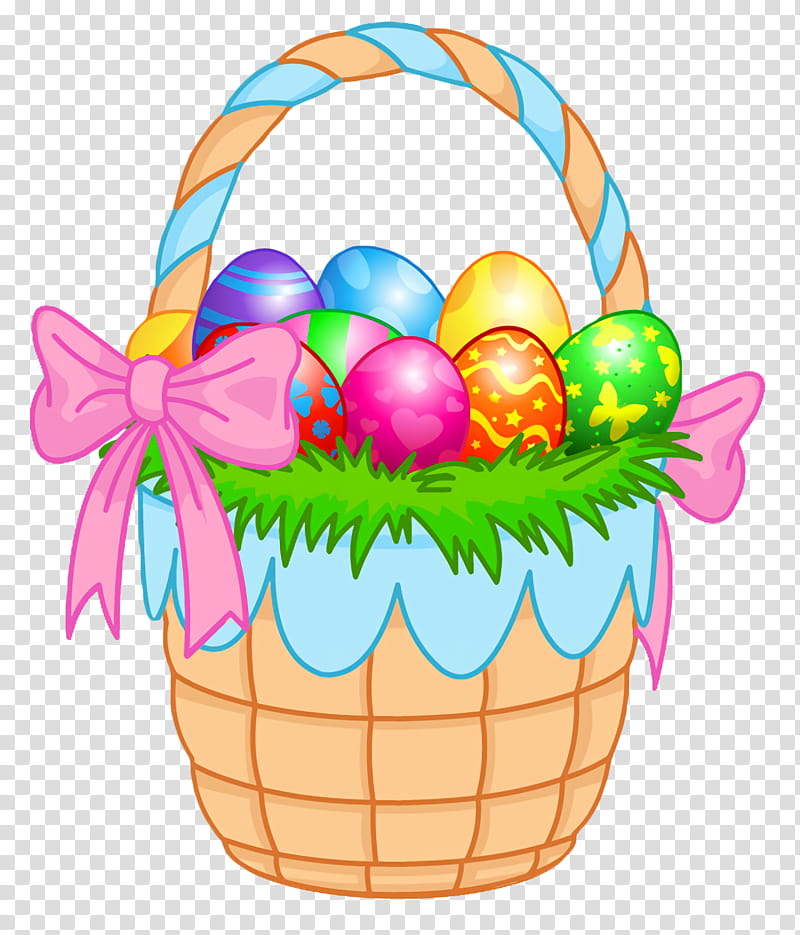 easter egg basket png