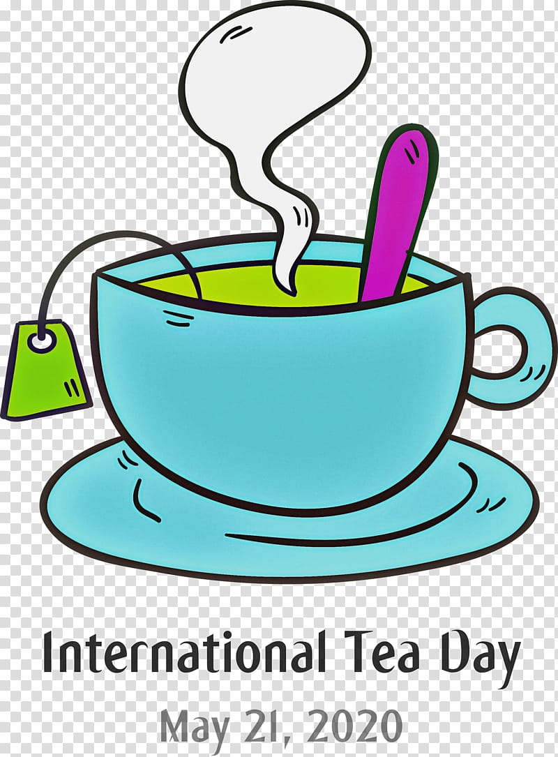 International Tea Day Tea Day, Cartoon, Logo, Line Art, Pixel Art, Coffee Cup, Drawing, Painting transparent background PNG clipart