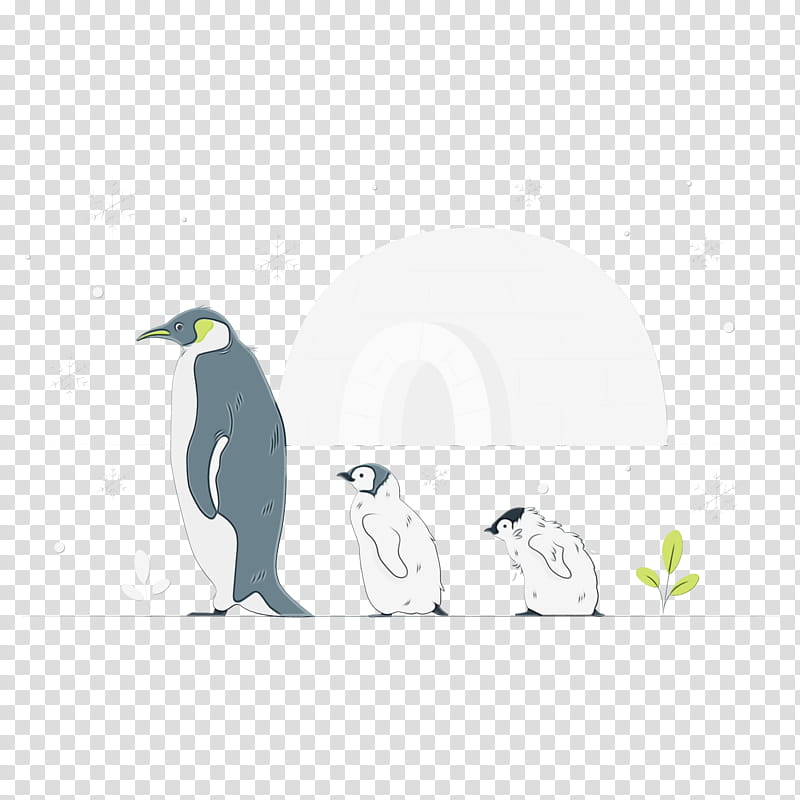 penguins birds flightless bird beak meter, Happy Family Day, Watercolor, Paint, Wet Ink, Cartoon, Biology, Science transparent background PNG clipart