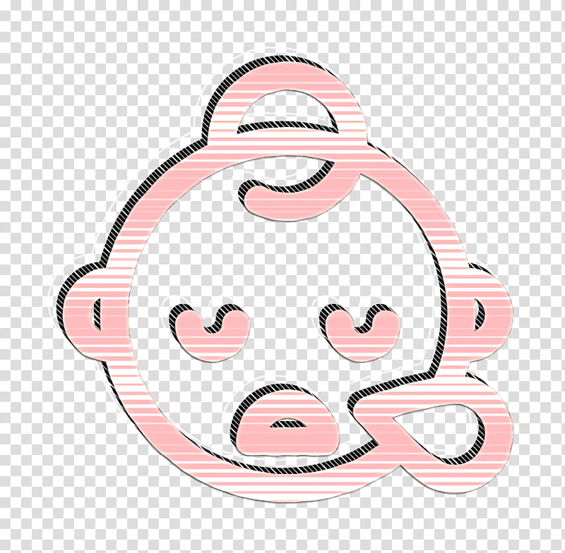 Sleep icon Smiley and people icon Baby icon, Snout, Headgear, Meter, Biology, Science transparent background PNG clipart