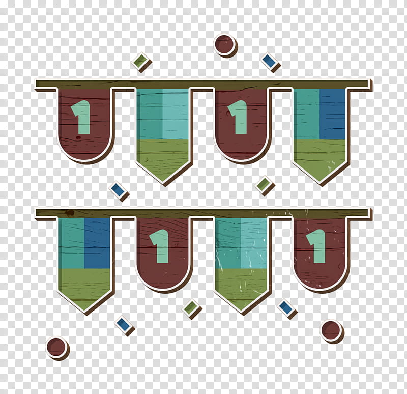 Election icon Garlands icon, Games, Rectangle, House transparent background PNG clipart