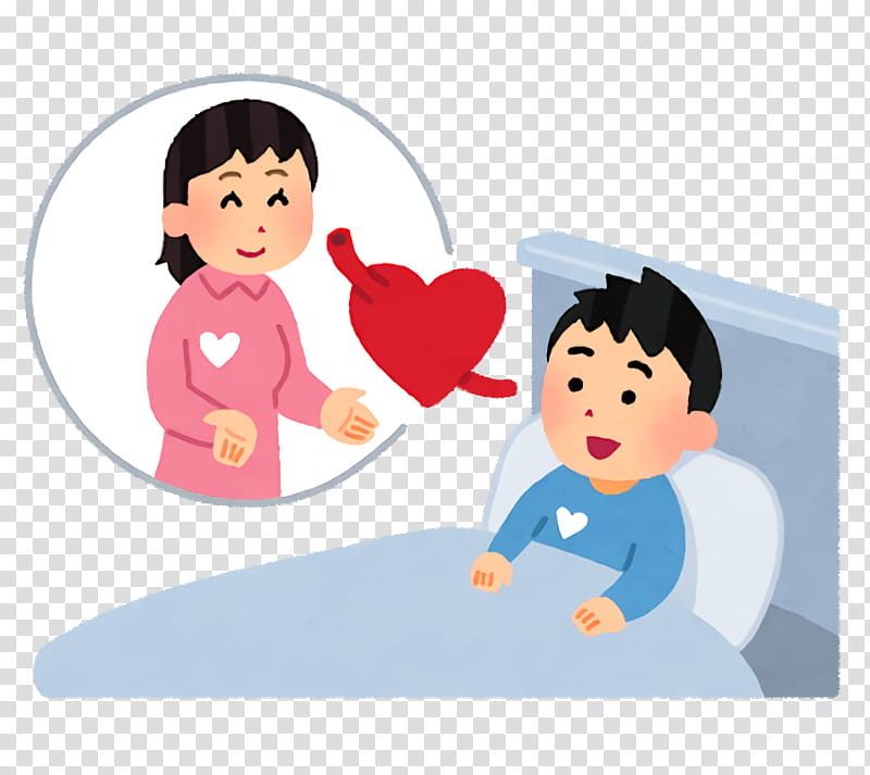 cartoon cheek heart interaction child, Cartoon, Gesture, Love, Sharing transparent background PNG clipart
