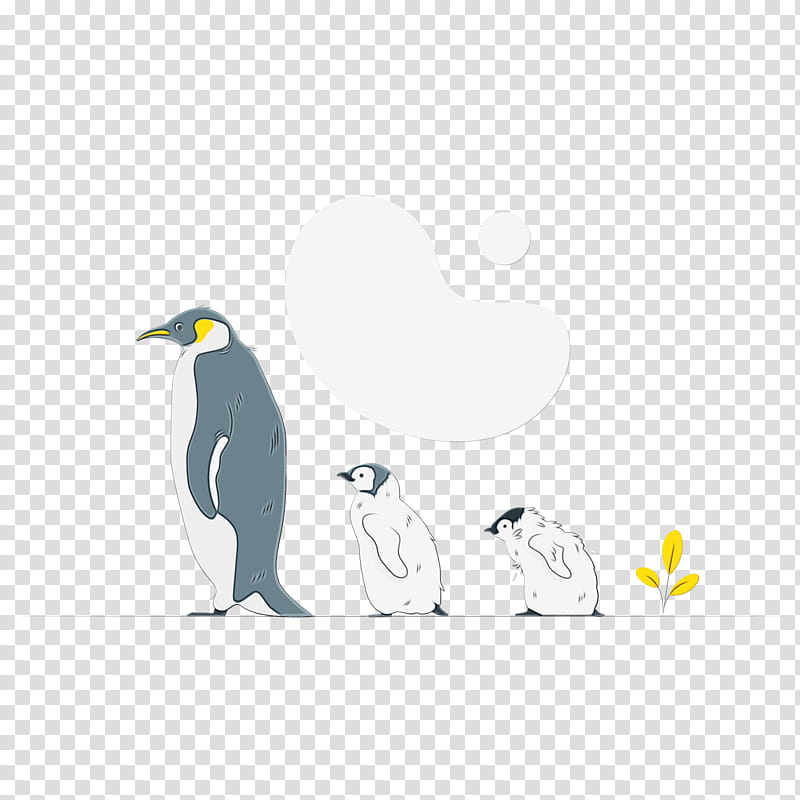 penguins birds flightless bird cartoon beak, Happy Family Day, Watercolor, Paint, Wet Ink, Meter, Science, Biology transparent background PNG clipart