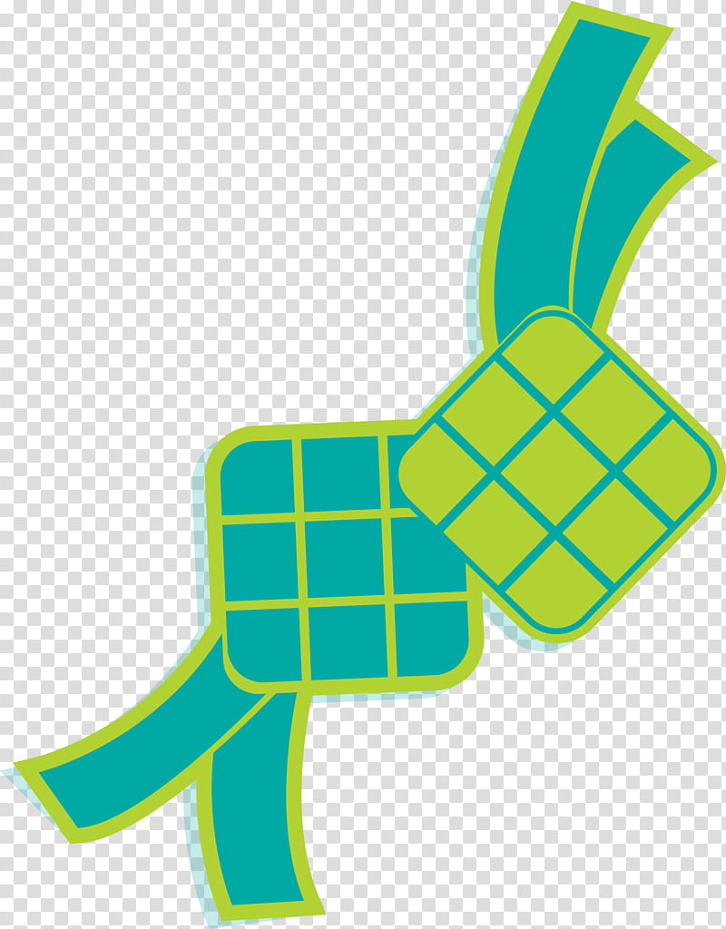 Ketupat Kupat tupat, Topat, Tipat, Indonesia, Leaf, Meter, Green, Line transparent background PNG clipart