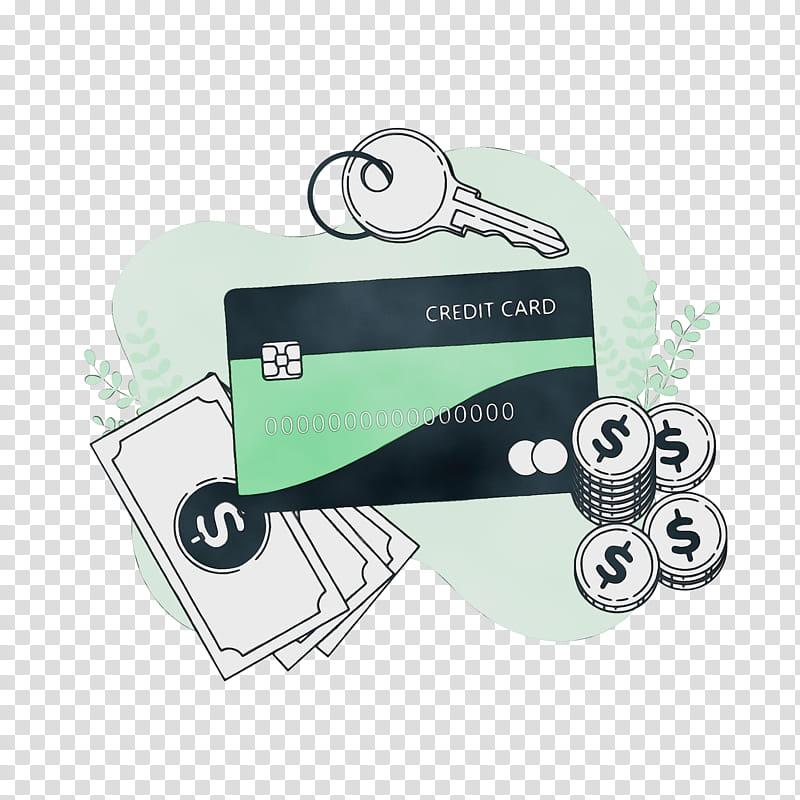 Credit card, Watercolor, Paint, Wet Ink, Bank, Electronic Bill Payment, Debit Card, Money transparent background PNG clipart