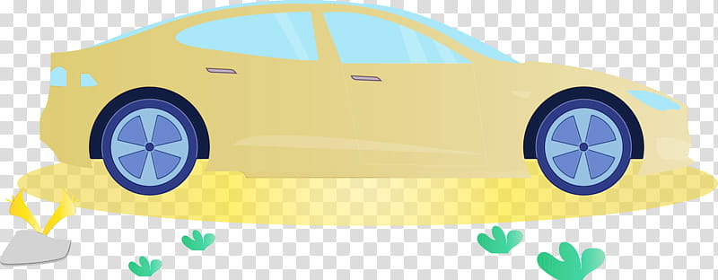 vehicle door yellow vehicle car rim, Watercolor, Paint, Wet Ink, Auto Part, Bumper, Wheel transparent background PNG clipart