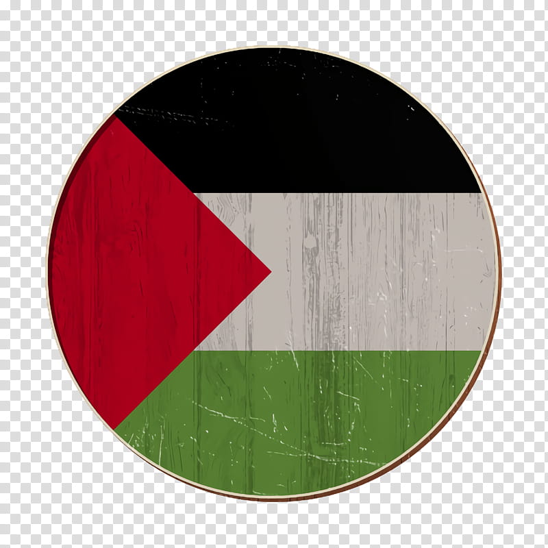 Flag icon Countrys Flags icon Palestine icon, Green, Text transparent background PNG clipart