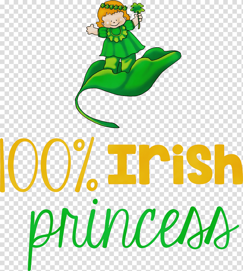 logo green meter shoe line, Irish Princess, St Patricks Day, Saint Patrick, Watercolor, Paint, Wet Ink transparent background PNG clipart