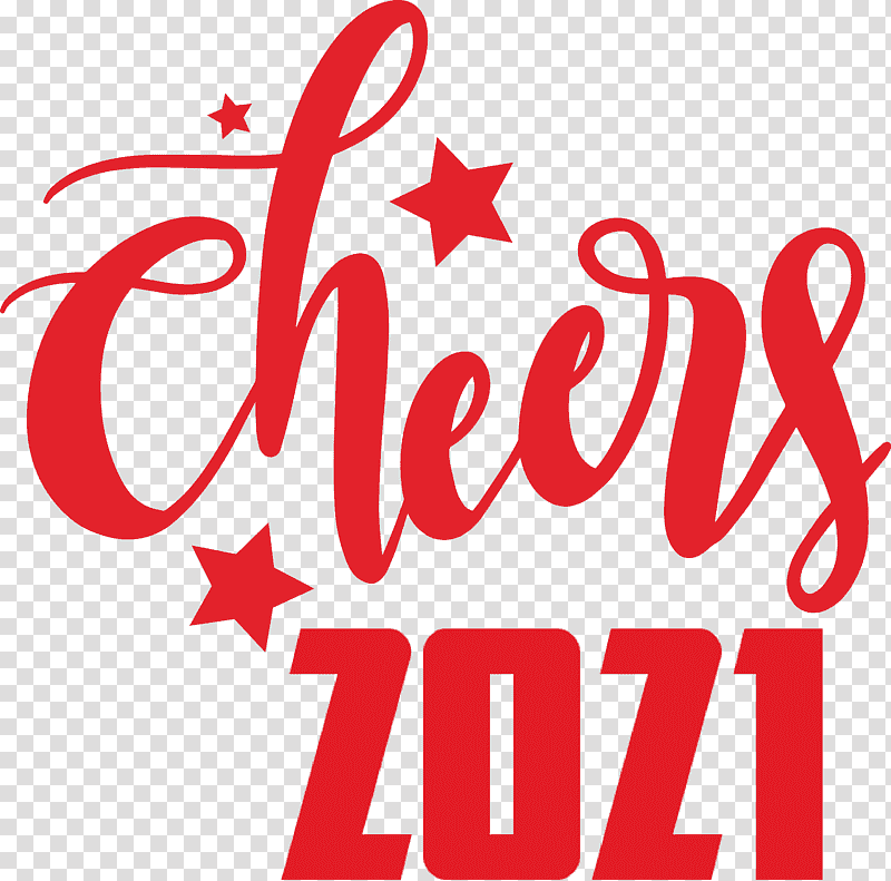 2021 Cheers New Year Cheers Cheers, Free transparent background PNG clipart