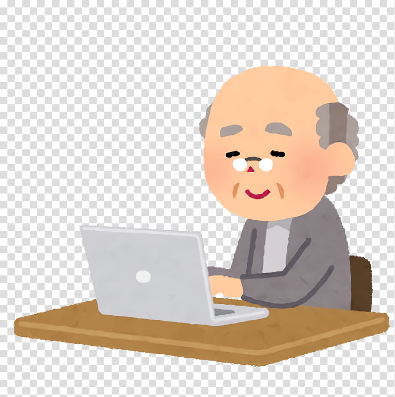desk personal computer sitting laptop learning transparent background PNG clipart