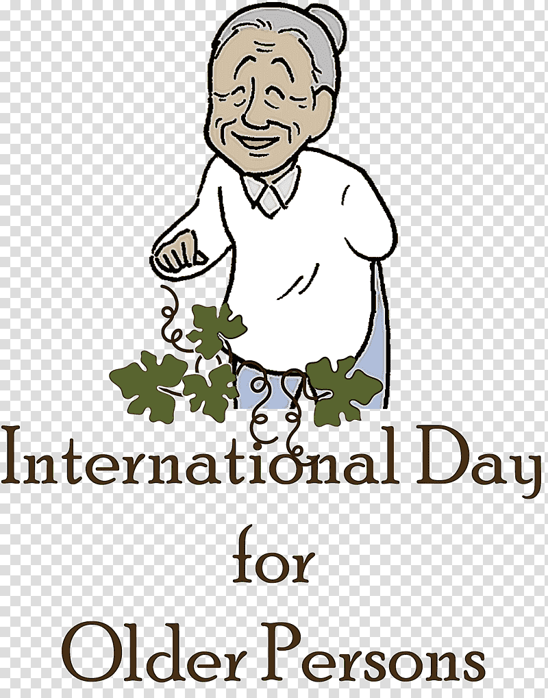 International Day for Older Persons International Day of Older Persons, Cartoon, Logo, Meter, Character, Happiness, Peace Symbols transparent background PNG clipart