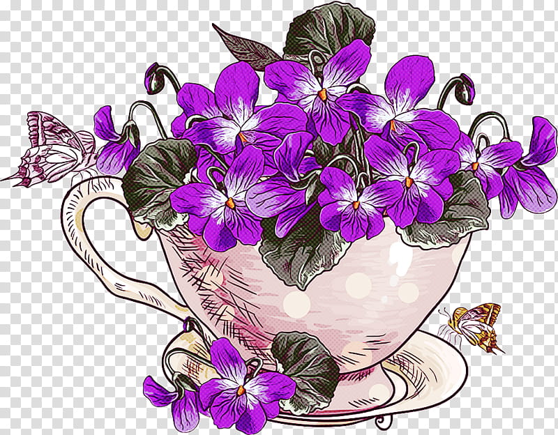 flower floral vase, Potted, Violet, Purple, Plant, Moth Orchid, Cut Flowers, Petal transparent background PNG clipart