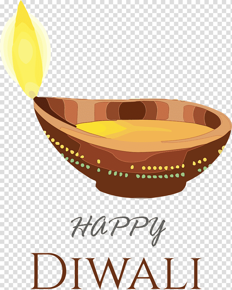 bowl m cuisine text fruit bowl, Happy Diwali, Watercolor, Paint, Wet Ink transparent background PNG clipart