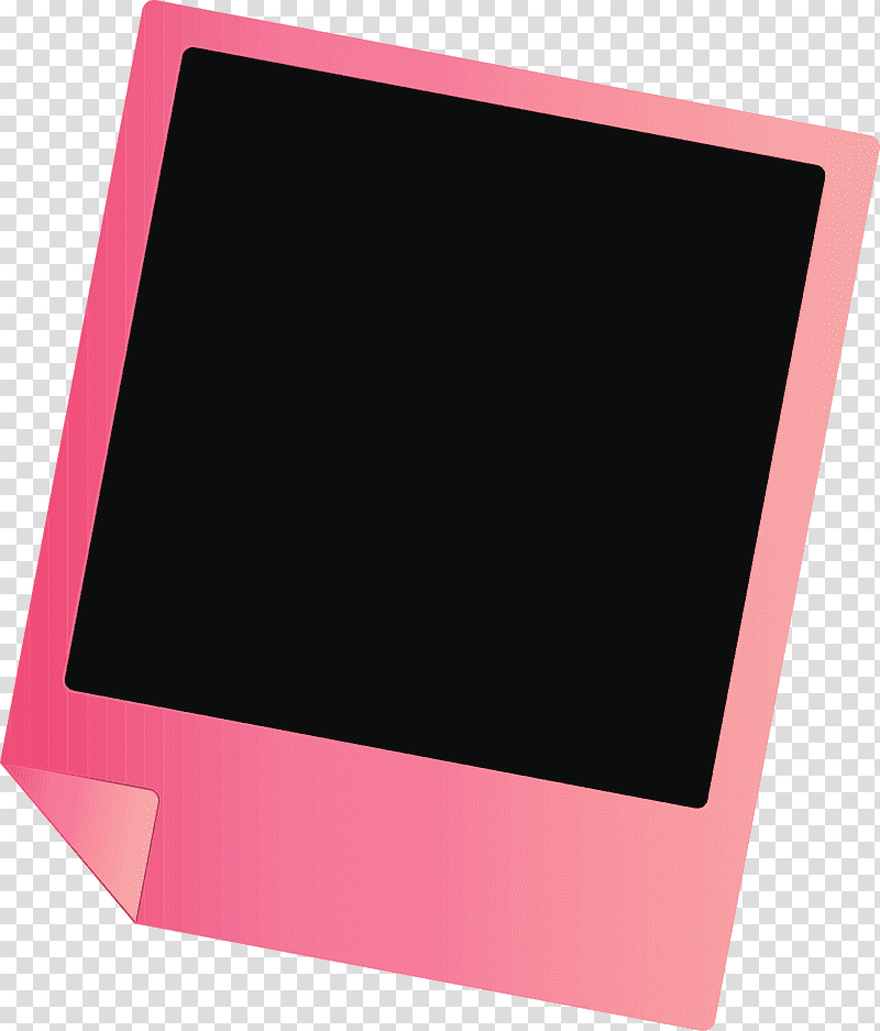 frame, Polaroid Frame, Watercolor, Paint, Wet Ink, Laptop Part, Computer Monitor transparent background PNG clipart
