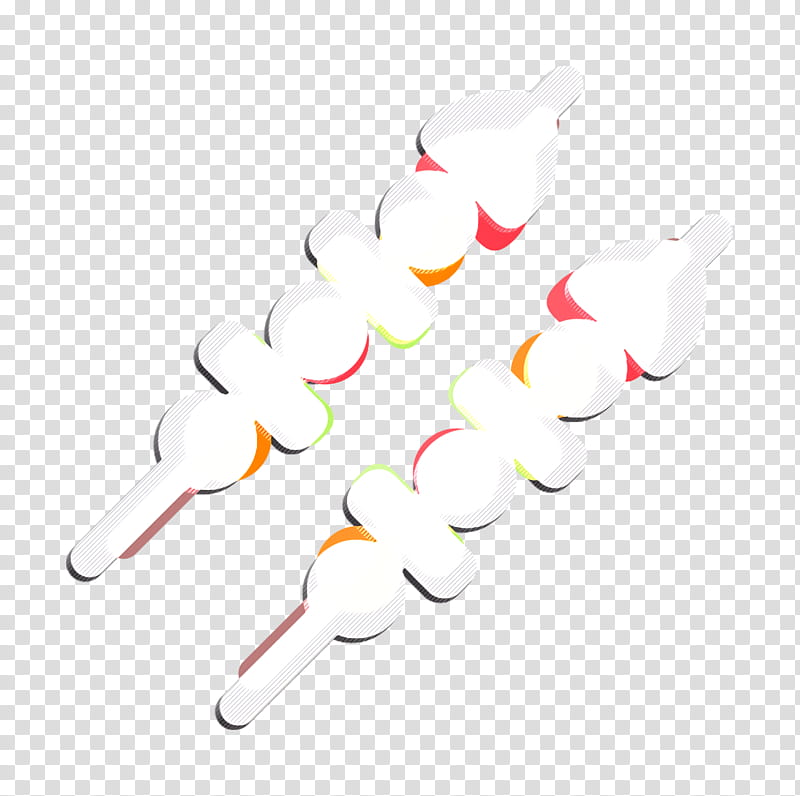Skewer icon Fruit icon Desserts and candies icon, Petal, M, Computer, Meter transparent background PNG clipart