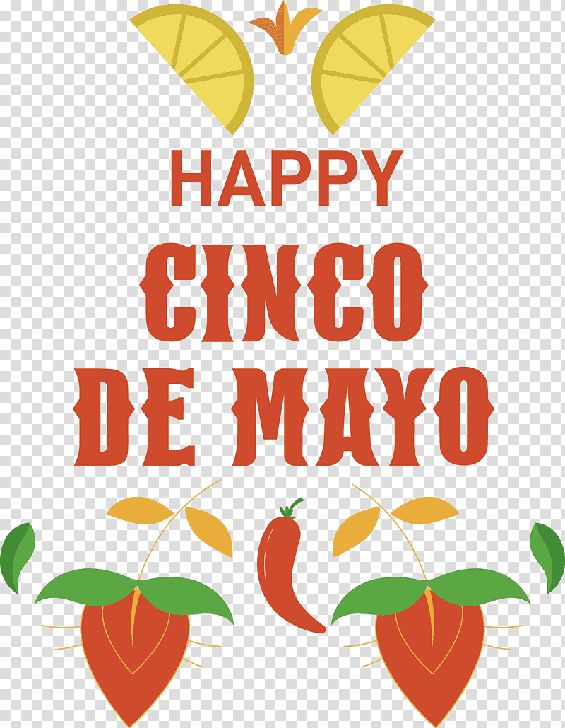 Cinco de Mayo Fifth of May Mexico, Logo, Leaf, Meter, Banner, Flower, Fruit transparent background PNG clipart