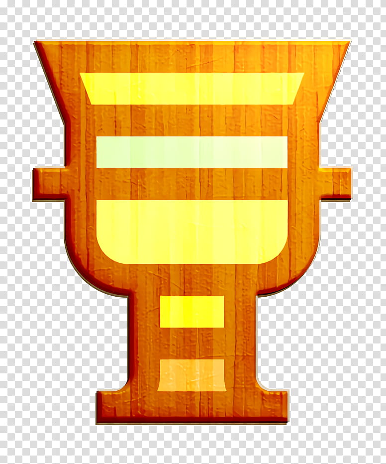 Medieval icon Mass icon Goblet icon, Yellow, Line, Meter transparent background PNG clipart