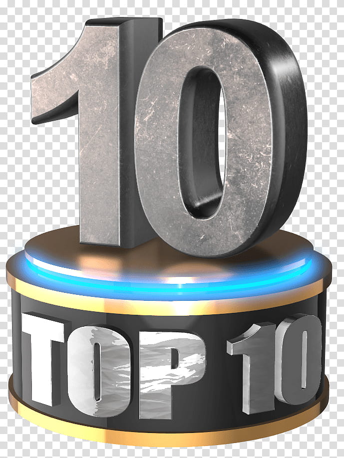 Number 10 transparent background PNG cliparts free download