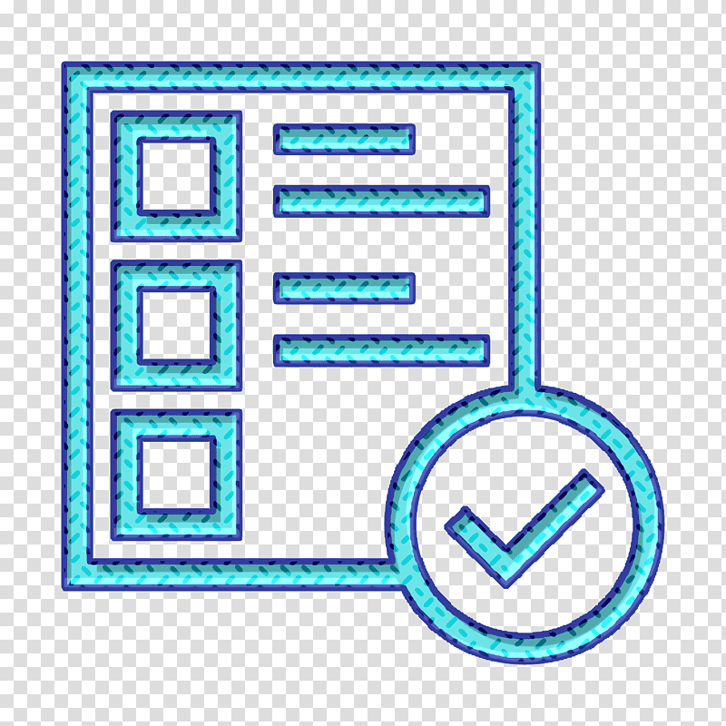 Checklist icon SEO & Marketing icon, SEO Marketing Icon, Flat Design, Logo, , Mockup, File Size transparent background PNG clipart