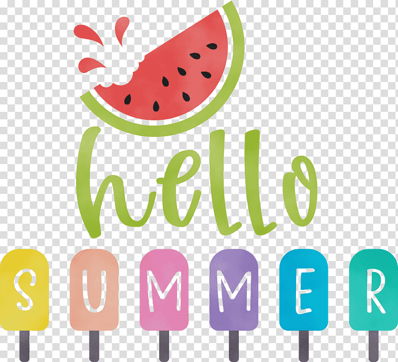 superfood logo line meter fruit, Hello Summer, Happy Summer, Summer
, Watercolor, Paint, Wet Ink transparent background PNG clipart